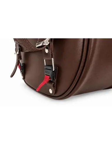 BORSA LATERALE CORBI MARRONE 18 L CON SERRATURA | IGUANA CUSTOM
