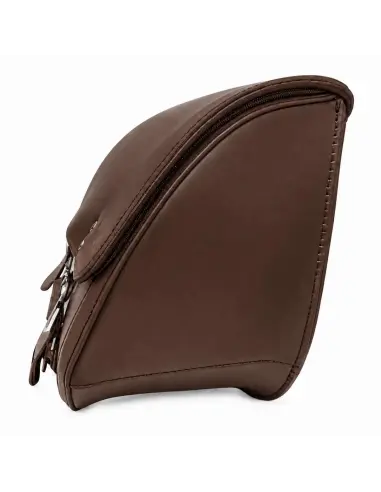 GADIR BROWN SADDLEBAG 20 L WITH LOCK | IGUANA CUSTOM
