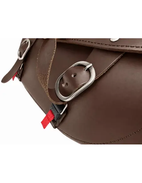 ALFORJE GADIR CASTANHO 20 L COM FECHADURA | IGUANA CUSTOM