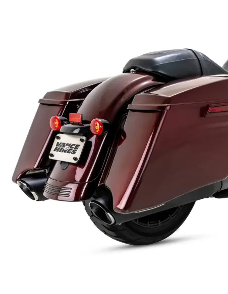 Escapes Vance & Hines Twin Slash Round Touring
