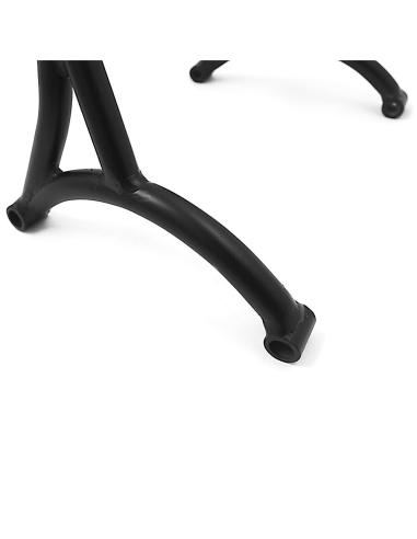 Sissy Bar Negro Brillo Para Sportster 2004 En Adelante