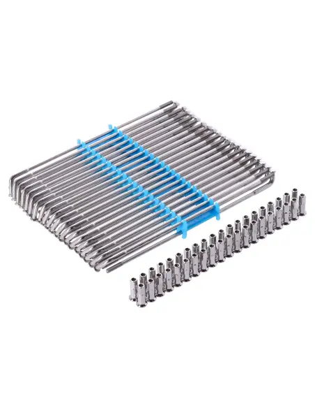 Raggi Inox 215 mm per Ruota da 19 Pollici