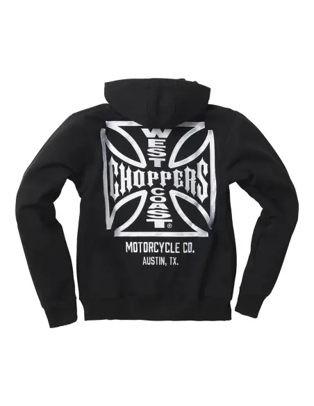 Felpa West Coast Choppers OG ATX Nera