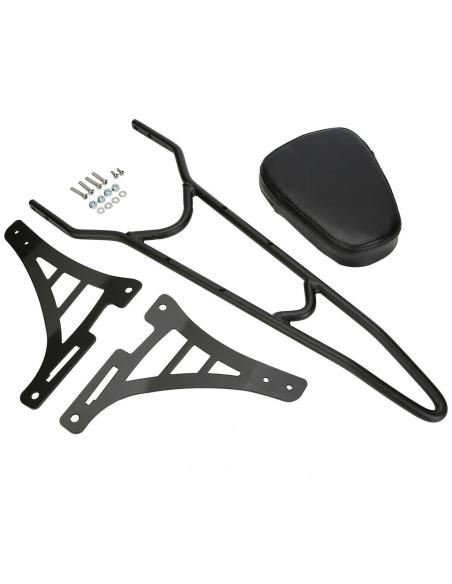 Dossier Conique Haut Noir Pour Sportster 2004 Et Suivants