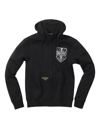Felpa West Coast Choppers OG ATX Nera