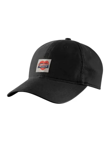 Cappellino Carhartt Heart Patch Canvas Nero