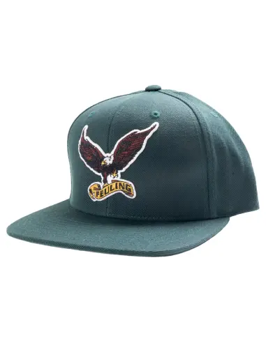 Casquette Feuling Eagle Snapback Verte | Iguana Custom