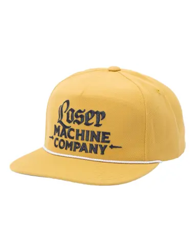 Gorra Loser Machine Olde Mixed Marrón Dorado