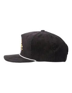 Loser Machine Sunset Black Corduroy Cap 2