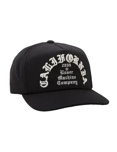 Casquette Loser Machine Fanatic Noire Snapback