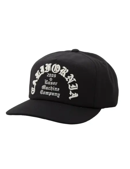 Casquette Loser Machine Fanatic Noire Snapback