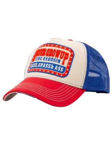 Gorra King Kerosin Never Grow Up Beige