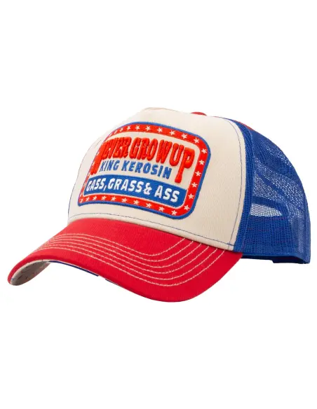 King Kerosin Never Grow Up Beige Cap