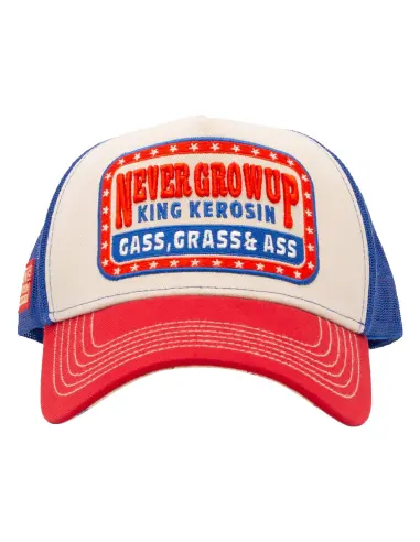 King Kerosin Never Grow Up Beige Cap