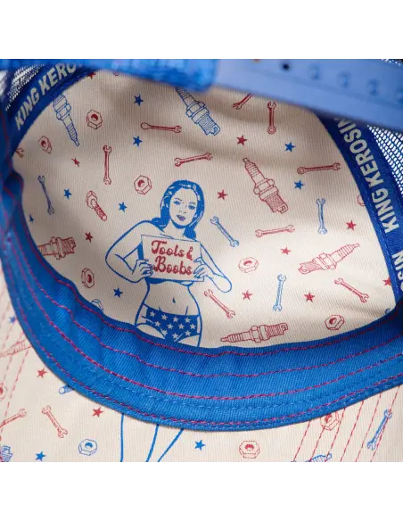King Kerosin Never Grow Up Beige Cap