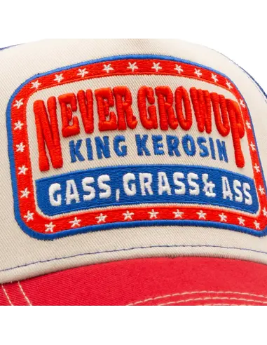 Cappello King Kerosin Never Grow Up Beige