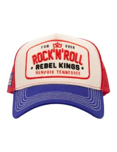 Gorra Trucker King Kerosin Rock n Roll Beige 2