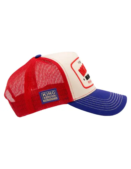 Gorra Trucker King Kerosin Rock n Roll Beige
