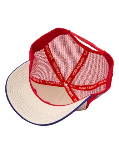 King Kerosin Rock n Roll Beige Trucker Cap