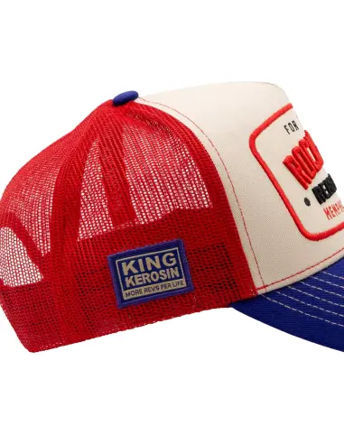 King Kerosin Rock n Roll Beige Trucker Cap