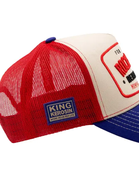 Casquette Trucker King Kerosin Rock n Roll Beige