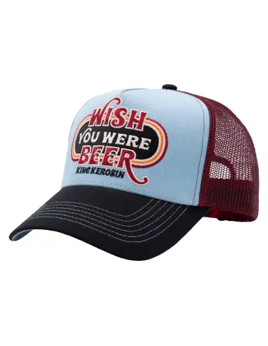 King Kerosin Wish You Were Beer Trucker Cap