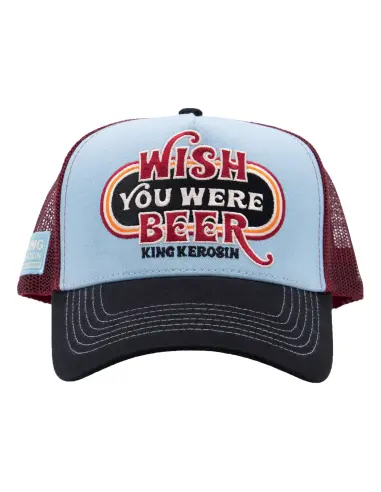 Boné Trucker King Kerosin Wish You Were Beer