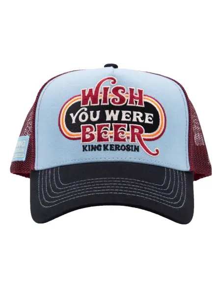 Boné Trucker King Kerosin Wish You Were Beer