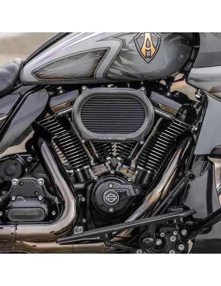 Filtro Aire Arlen Ness Stage 2 Oval Carbon