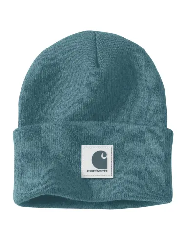 Gorro Carhartt Harbor Teal com Patch