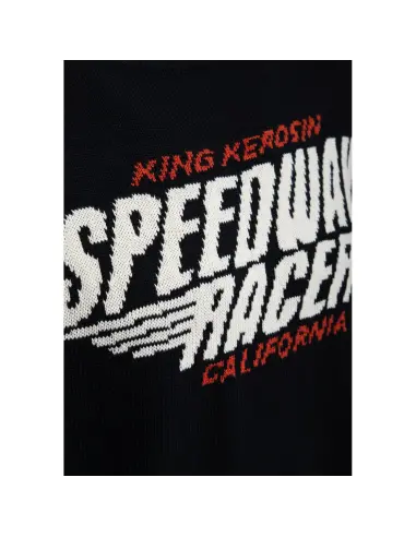 Sudadera King Kerosin Speedway Racers Negro Rojo