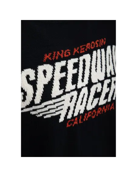 Moletom King Kerosin Speedway Racers Preto Vermelho