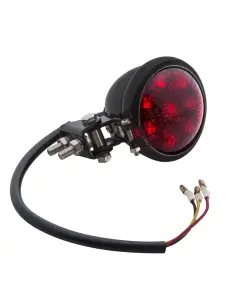 Faro Posteriore LED Motone Nero Inox Universale