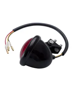 Faro Posteriore LED Motone Nero Inox Universale 2