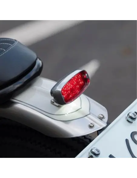 Motone Gort Polished Universal LED Tail Light