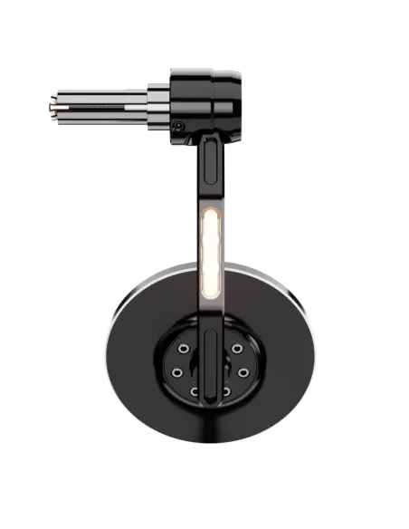 HIGHSIDER Conero Black Universal LED Mirror