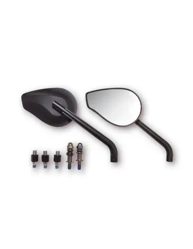 Black HIGHSIDER Phoenix 1 Mirrors
