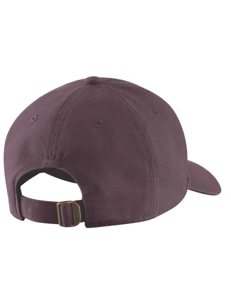 Casquette Carhartt Canvas Brodée Deep Cherrywood