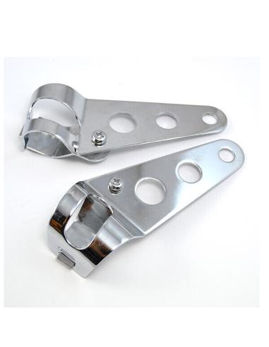 FINE HAIRPIN CHROMED SUPPORTS FOR HEADLAMP