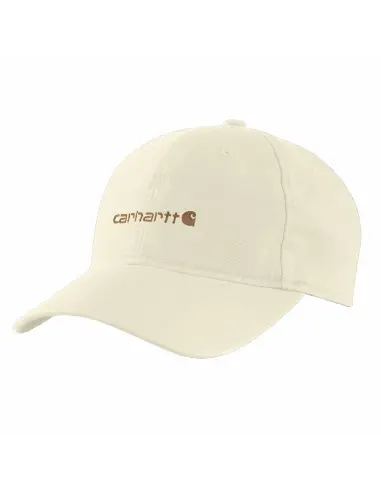 Boné Carhartt Canvas Graphic Ecru de Algodão