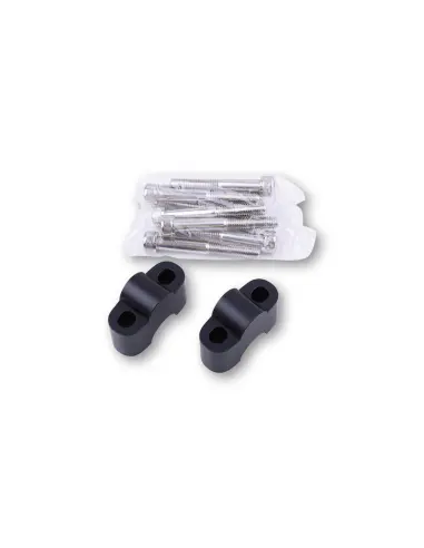 HIGHSIDER Pro 25 mm Black Risers Ø22.2 mm