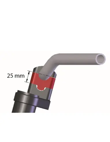 HIGHSIDER Pro 25 mm Black Risers Ø22.2 mm