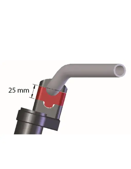 Rialzi HIGHSIDER Pro Neri 25 mm Ø22,2 mm