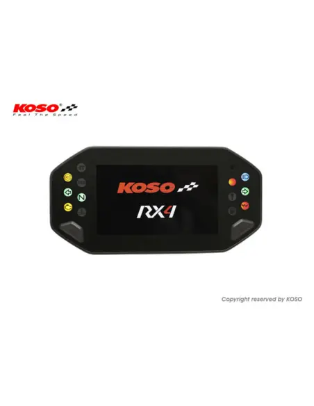 Marcador Koso RX-4 Bluetooth para moto 12 V