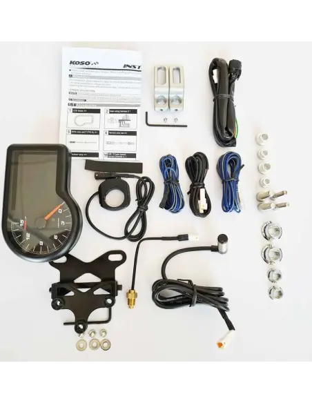 Marcador TFT KOSO RX-3 multifunción para moto