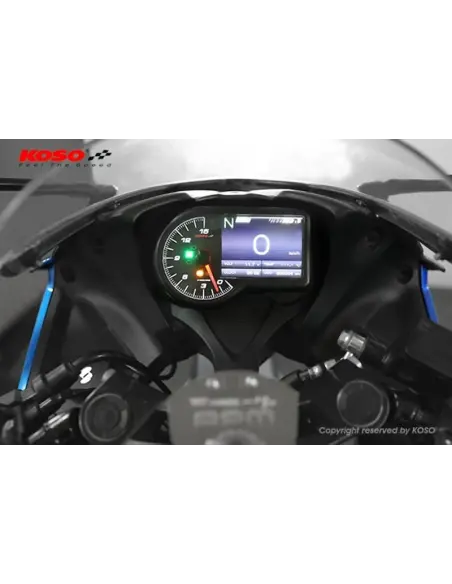 Marcador TFT KOSO RX-3 multifunción para moto