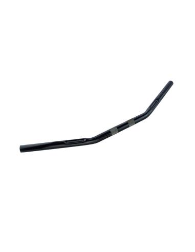 ARRASTAR BARRA GUIDÃO 70CM BRILHO PRETO COM ENTALHES
