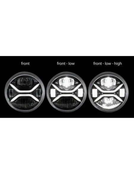 Phare LED Koso Xenith 181 mm Universel