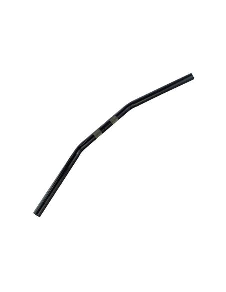 ARRASTAR BARRA GUIDÃO 70CM BRILHO PRETO COM ENTALHES