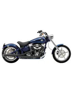 Silenziatori Cobra 3 Neri per Softail 2000-2006